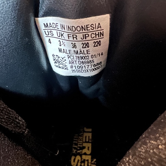 Rare Jeremy Scott x Adidas JS Instinct Hi Leopard Sneakers 4M/6W EUC - Picture 8 of 9